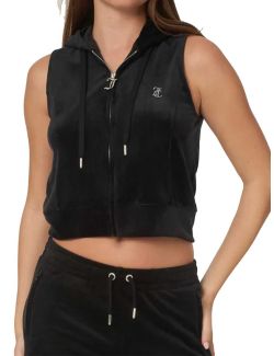 Juicy Couture - GILLY VELOUR GILET - JCWGL23308-101 JCWGL23308-101