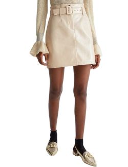 Liu Jo - Liu Jo - Mini suknja od imitacije kože - LJWA4042 E0888 X0540 LJWA4042 E0888 X0540