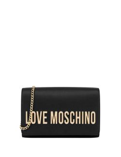 Love Moschino - Love Moschino - Crna torbica sa zlatnim logom - LMJC4103PP1I-KD0-000 LMJC4103PP1I-KD0-000