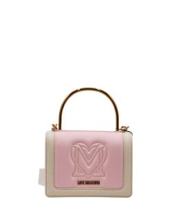 Love Moschino - Love Moschino - Ženska torbica sa zlatnom ručkom - LMJC4322PP0I-KR1-60A LMJC4322PP0I-KR1-60A