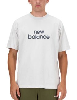 New Balance - New Balance Linear Logo Relaxed Tee - MT41582-GYM MT41582-GYM