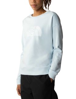 The North Face - W DREW PEAK CREW - EU BARELY BLUE - NF0A3S4GO0R1 NF0A3S4GO0R1