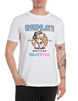 Replay - Replay - Muška majica sa printom - RM6800 {2660}001 RM6800 {2660}001