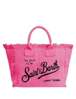 Saint Barth - Saint Barth - Pink letnja ženska torba - SBVANI001-01148F SBVANI001-01148F