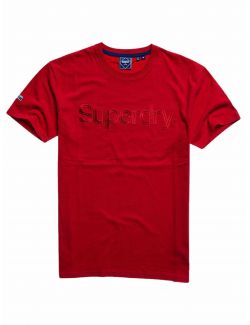 Superdry - Superdry - Crvena muška majica - SDM1011337A-5OL SDM1011337A-5OL