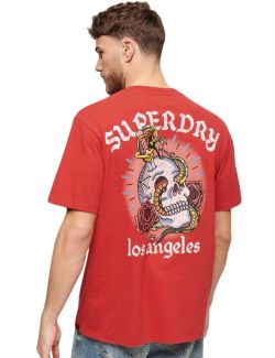 Superdry - Superdry - Muška majica sa printom na leđima - SDM1011896B-201 SDM1011896B-201