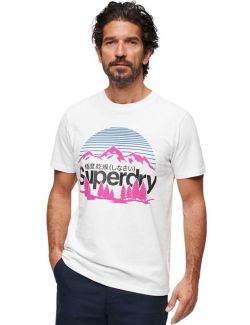 Superdry - Superdry - Bela muška majica - SDM1011911A-01C SDM1011911A-01C