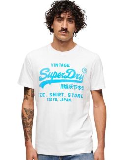 Superdry - Superdry - Muška majica sa neon logom - SDM1011922A-01C SDM1011922A-01C
