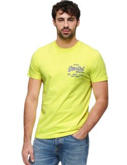 Superdry - Superdry - Neon žuta muška majica - SDM1011922A-24K SDM1011922A-24K