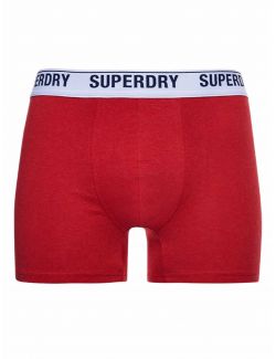Superdry - Superdry - Crvene muške bokserice - SDM3110341A-5OZ SDM3110341A-5OZ