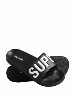 Superdry - Superdry - Crne muške papuče - SDMF310199A-33B SDMF310199A-33B