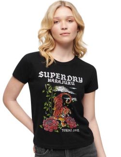 Superdry - Superdry - Ženska majica sa printom - SDW1011332A-02A SDW1011332A-02A