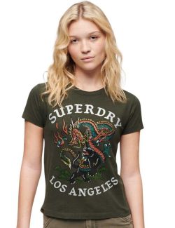 Superdry - Superdry - Ženska majica sa printom - SDW1011332A-ZC3 SDW1011332A-ZC3