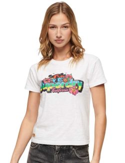 Superdry - Superdry - Ženska majica sa letnjim logom - SDW1011390A-POL SDW1011390A-POL