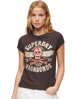 Superdry - Superdry - Ženska majica sa printom - SDW1011391A-AWF SDW1011391A-AWF