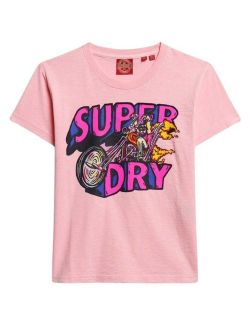 Superdry - Superdry - Ženska majica sa grafikom - SDW1011407A-2BD SDW1011407A-2BD