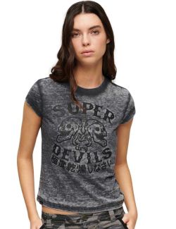 Superdry - Superdry - Izbeljena ženska majica - SDW1011414A-12A SDW1011414A-12A