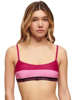 Superdry - Superdry - Bikini top u ciklama-pink boji - SDW3010396A-2BM SDW3010396A-2BM