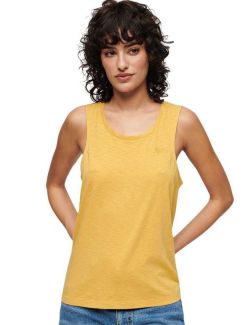 Superdry - Superdry - Žuta basic ženska majica - SDW6011849A-1WJ SDW6011849A-1WJ