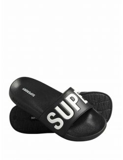 Superdry - Superdry - Crne ženske papuče - SDWF310170A-33B SDWF310170A-33B
