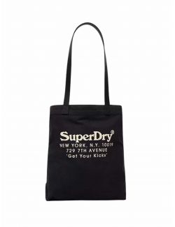 Superdry - Superdry - Crna ženska torba - SDY9110164A-JVH SDY9110164A-JVH