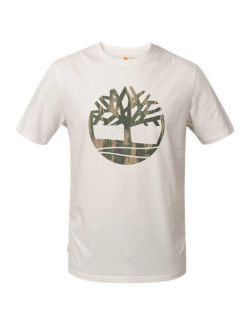 Timberland - Timberland - Bela muška logo majica - TA5UP3 CM9 TA5UP3 CM9