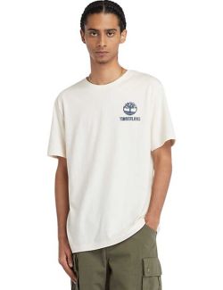 Timberland - Timberland - Muška majica sa logom na leđima - TA5V7K CR3 TA5V7K CR3
