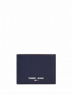 Tommy Hilfiger - Tommy Hilfiger - Teget muški novčanik - THAM0AM08574-C87 THAM0AM08574-C87