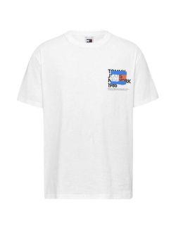 Tommy Hilfiger - Tommy Hilfiger - Muška majica sa logom na leđima - THDM0DM18271-YBR THDM0DM18271-YBR