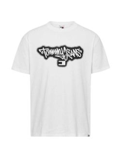 Tommy Hilfiger - Tommy Hilfiger - Logo print muška majica - THDM0DM18272-YBR THDM0DM18272-YBR