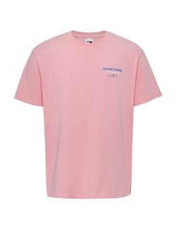 Tommy Hilfiger - Tommy Hilfiger - Roze muška majica sa printom - THDM0DM18286-THA THDM0DM18286-THA