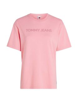 Tommy Hilfiger - Tommy Hilfiger - Roze ženska majica - THDW0DW17363-THA THDW0DW17363-THA