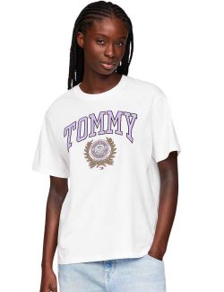 Tommy Hilfiger - Tommy Hilfiger - Ženska logo majica - THDW0DW17824-YBR THDW0DW17824-YBR