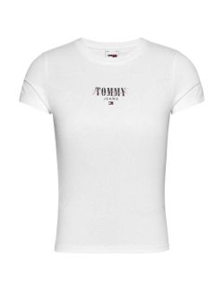 Tommy Hilfiger - Tommy Hilfiger - Slim fit ženska majica - THDW0DW17839-YBR THDW0DW17839-YBR
