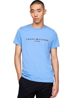 Tommy Hilfiger - Tommy Hilfiger - Plava muška majica - THMW0MW11797-C30 THMW0MW11797-C30