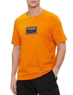 Tommy Hilfiger - Tommy Hilfiger - Narandžasta muška majica - THMW0MW34391-SG3 THMW0MW34391-SG3