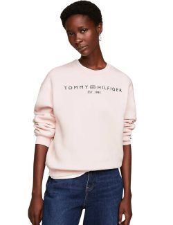 Tommy Hilfiger - Tommy Hilfiger - Bebi roze ženski duks - THWW0WW39791-TJQ THWW0WW39791-TJQ