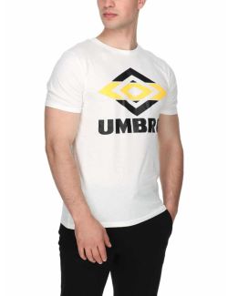 Umbro - RETRO DOUBLE LOGO T SHIRT - UMA231M806-11 UMA231M806-11