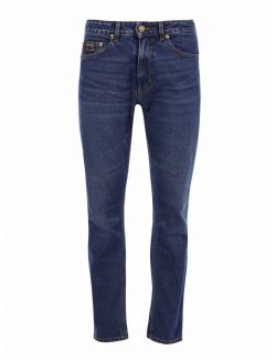 Versace Jeans Couture - Izbeljene farmerke ravnog kroja sa izvezenim logoom - VJ71GAB5D1903M-904 VJ71GAB5D1903M-904