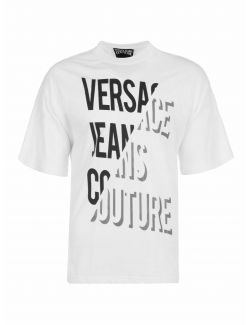 Versace Jeans Couture - Oversized logo-print majica - VJ71GAHF02J00F-003 VJ71GAHF02J00F-003