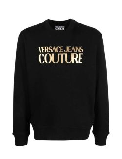 Versace Jeans Couture - Versace Jeans Couture - Crni muški duks - VJ74GAIT01-F05T-G89 VJ74GAIT01-F05T-G89
