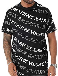 Versace Jeans Couture - Versace Jeans Couture - Muška logo majica - VJ76GAH6R0-S296-899 VJ76GAH6R0-S296-899