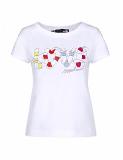 Love Moschino - Majica sa logo-printom - W 4 F30 2I E 1951-A00 W 4 F30 2I E 1951-A00