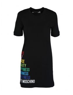 Love Moschino - Mini haljina sa printom - W 5 A02 18 M 3876-C74 W 5 A02 18 M 3876-C74