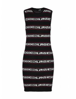 Love Moschino - Kratka haljina sa logo-printom - W S 52R 10 X 1422-C74 W S 52R 10 X 1422-C74