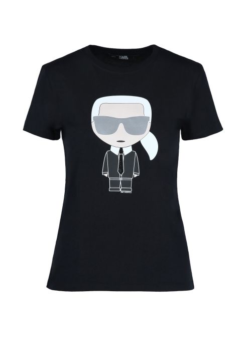 Karl Lagerfeld - Ikonik Karl pamučna majican - 210W1721-999 210W1721-999
