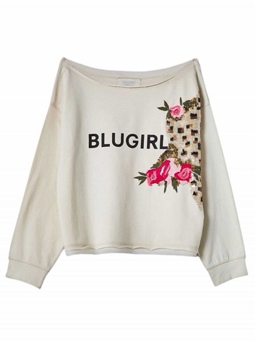 Blugirl - Blugirl - Bež ženski duks - BGRA2108F0119-20000 BGRA2108F0119-20000