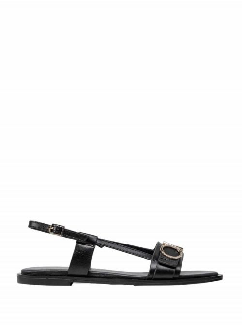 Calvin Klein - Calvin Klein - Kožne ženske sandale - CKHW0HW00680-BAX