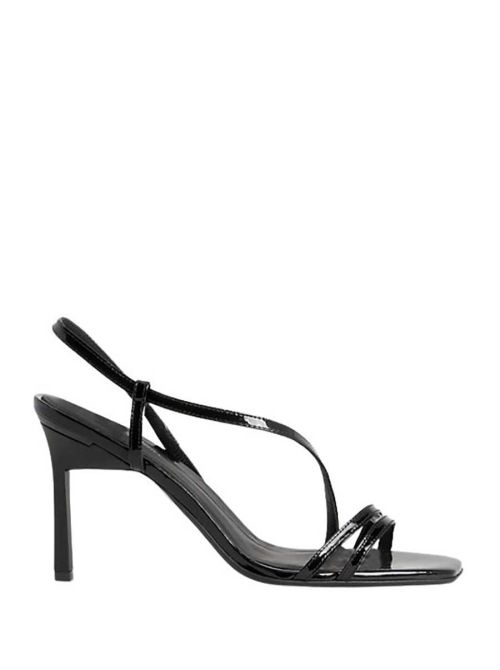 Calvin Klein - Calvin Klein - Crne sandale na štiklu - CKHW0HW01609-BEH CKHW0HW01609-BEH