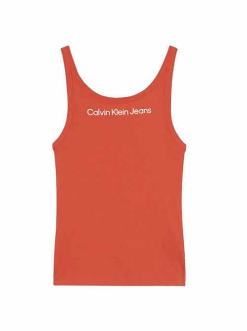 Calvin Klein - Calvin Klein - Ženska majica na bretele - CKJ20J218262-XL1 CKJ20J218262-XL1